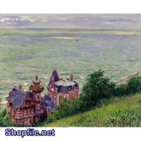 Tranh sơn dầu ngôi chùa linh thiêng